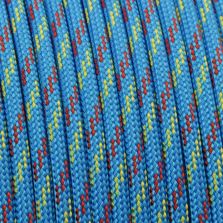 Paracord 550 fantasy azzurro 4 mm - 100 mt