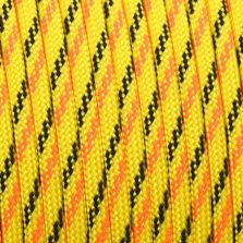 Paracord 550 fantasy giallo 4 mm - 10 mt