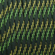 Paracord 550 fantasy verde scuro 4 mm - 30 mt