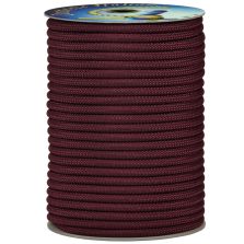 Doppia treccia skipper h.t., bordeaux, 14 mm - 100 mt