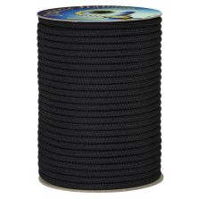 Doppia treccia skipper h.t., nero, 14 mm - 100 mt