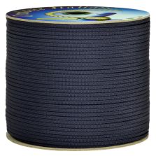 Treccia piatta élite, blu, 4 mm - 40 mt