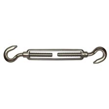 Tenditore due ganci inox, M 8, 1 pz