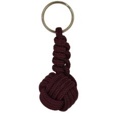 Portachiavi pallina simple bordeaux