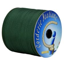 Paracord 550 basic verde scuro 4 mm - 50 mt
