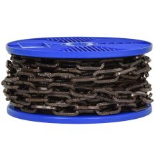 Catena genovese martellata Ø 2 mm, interno maglia 17 mm x 5 mm, 60 mt, bronzata