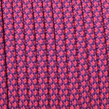 Paracord 550 snake rosa flu-viola 4 mm - 200 mt