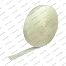 Nastro tessuto in polipropilene, bianco, 20 mm - 50 mt