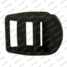 Passanti in plastica 20 mm - 100 pz, nero