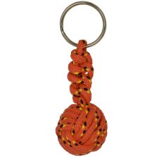 Portachiavi pallina fantasy arancio