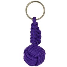 Portachiavi pallina simple viola