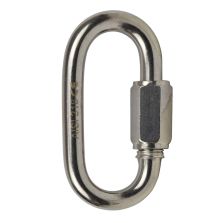 Maglie rapide inox, 5 mm, 2 pz