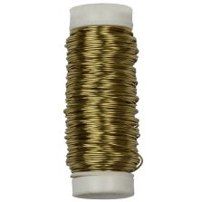 Filo rame smaltato, colore oro, 0,5 mm - 28 mt
