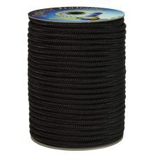 Treccia alta tenacità nera 5 mm - 100 mt