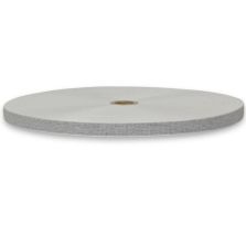 Cintino in cotone 22 mm - 50 mt, grigio perla