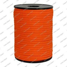 Treccia piatta élite, arancio, 4 mm - 200 mt