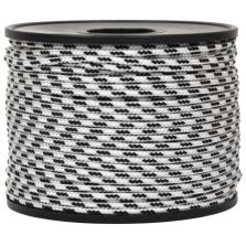 Treccia sky bianca con spia nera 2 mm - 50 mt
