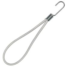 Tenditore elastico ad anello in alta tenacità con gancio in ferro 6 mm - 20 cm, 10 pezzi