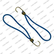 Tenditore elastico ad anello 6 mm - 20 cm, azzurro, 25 pezzi