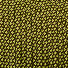 Paracord 550 snake giallo flu-bordeaux 4 mm - 200 mt