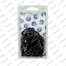 Catena cattedrale Ø 2,7 mm, interno maglia 40 mm x 14 mm, 1,5 mt, nera
