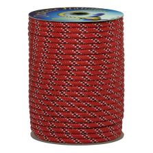 Doppia treccia skipper fantasy h.t., rossa, 6 mm - 100 mt