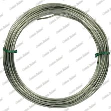 Filo alluminio tondo argento, 2 mm - 12 mt
