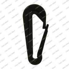 Gancio mini, 100 pz, nero