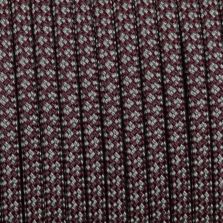 Paracord 550 snake grigio-bordeaux 4 mm - 20 mt