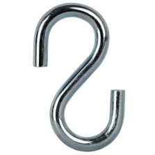 Ganci a "S" zincati, 4.4 mm, 20 pz