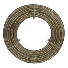 Filo stendibiancheria acciaio ottonato 4 mm - 20 mt