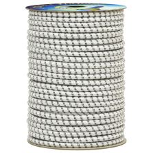 Treccia elastica bianca 4 mm - 20 mt