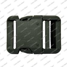 Fibbie a scatto 30 mm - 50 pz, nero