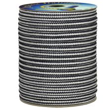 Treccia fantasia bicolore Bianco - Blu, 8 mm - 300 mt