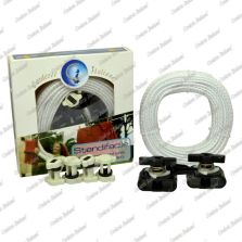 Kit Stendibiancheria corda 4 mm - 20 mt