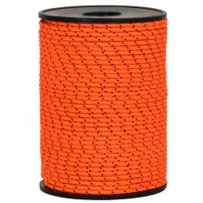 Sagola dyneema sk75 per fucili da sub, arancio/nera, 1,5 mm - 100 mt