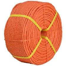 Corda galleggiante ritorta 3 legnoli, 22 mm - 200 mt