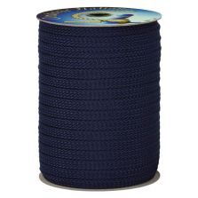 Treccia piatta blu per parabordi 12 mm - 200 mt
