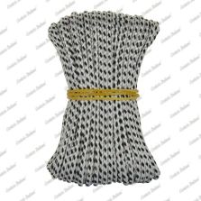 Riloga verticale bianco/nera 2 mm - 15 mt