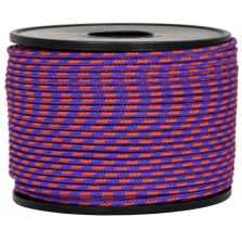 Treccia sky viola con spia arancio 2 mm - 50 mt