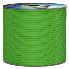 Treccia piatta élite, verde flu, 4 mm - 200 mt