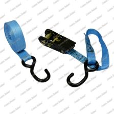 Cinghia di ancoraggio per piccoli carichi, 2 ganci + tenditore, 25 mm - 1,5 mt, 1 pz