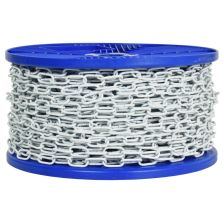 Catena genovese Ø 2 mm, interno maglia 16 mm x 6 mm, 60 mt, verniciata bianca