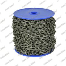 Catena orologio Ø 1,3 mm, interno maglia 8 mm x 2,5 mm, 25 mt, color piombo