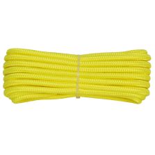 Treccia alta tenacità giallo flu 4 mm - 20 mt