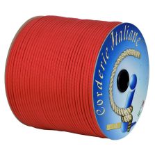 Paracord 550 basic rosso 4 mm - 200 mt