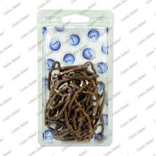 Catena cattedrale Ø 2 mm, interno maglia 24 mm x 10 mm, 1 mt, bronzata