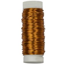 Filo rame smaltato, colore mandarino, 0,5 mm - 28 mt