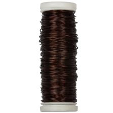 Filo rame smaltato, colore brandy, 0,5 mm - 28 mt
