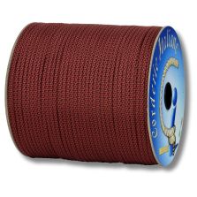 Paracord 550 diamond nero-rosso 4 mm - 200 mt